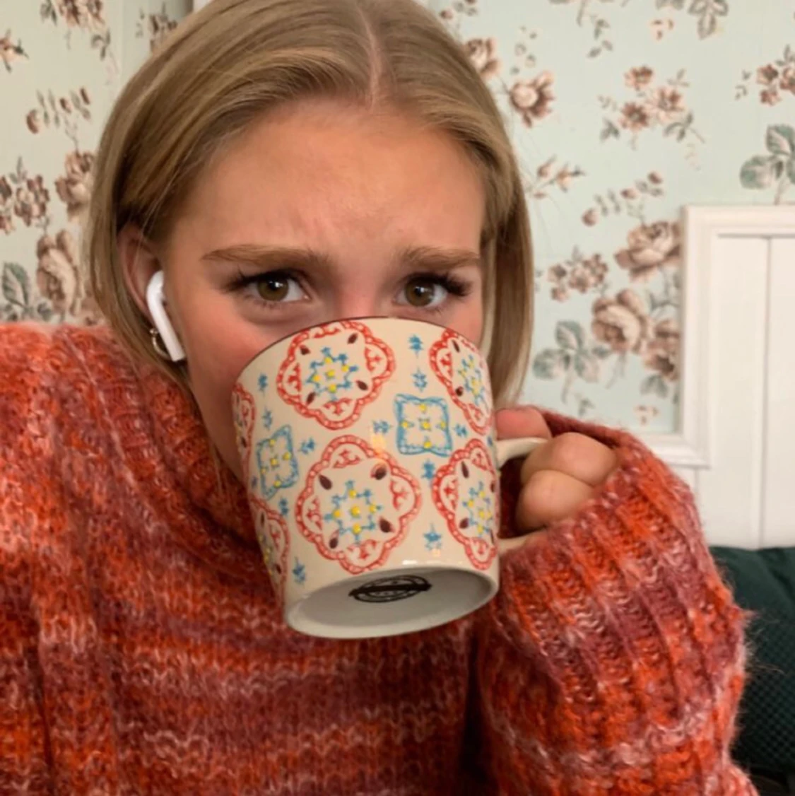 Stickad tröja  - 90