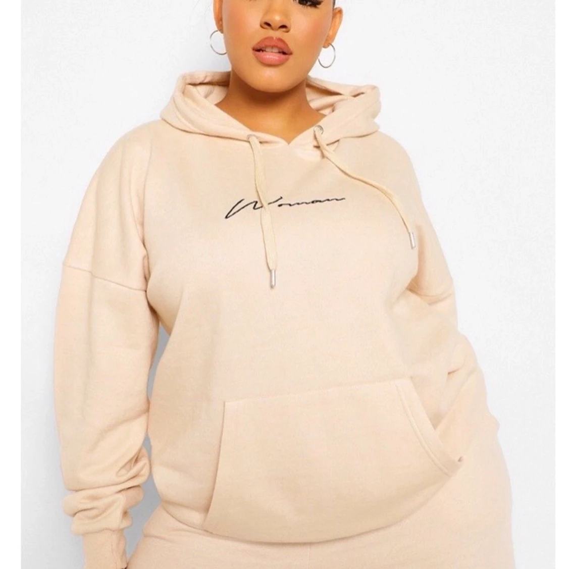 Beige Hoodie 