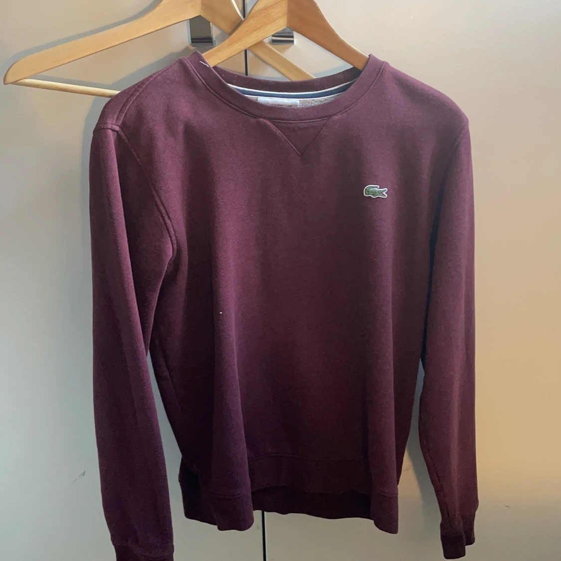 Lacoste sport burgundy sweatshirt (S)