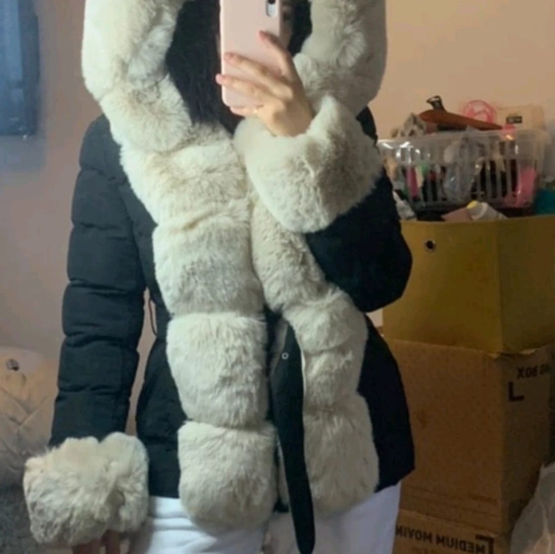 Oanvänts vinterjacka strl S