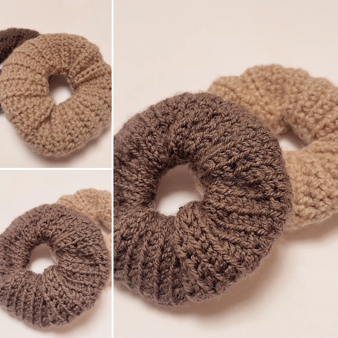 Virkat set Brun - 91