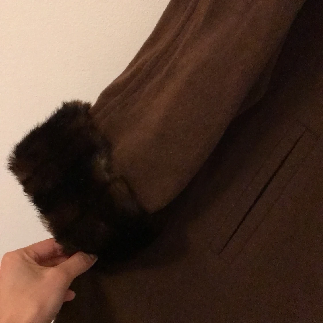 Ny, aldrig anvät, dam vinter kappa - 90