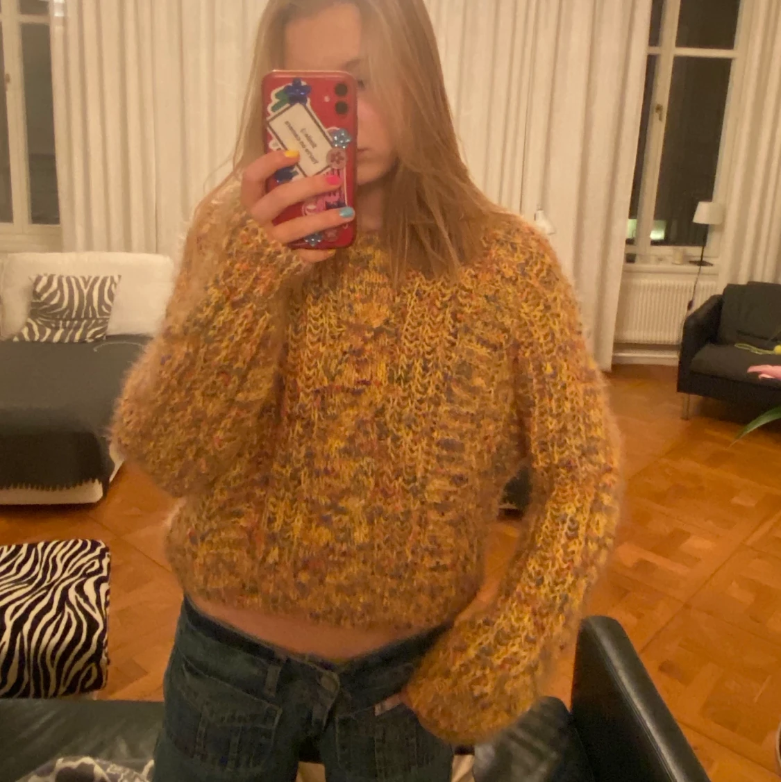 Stickad Pull and Bear tröja