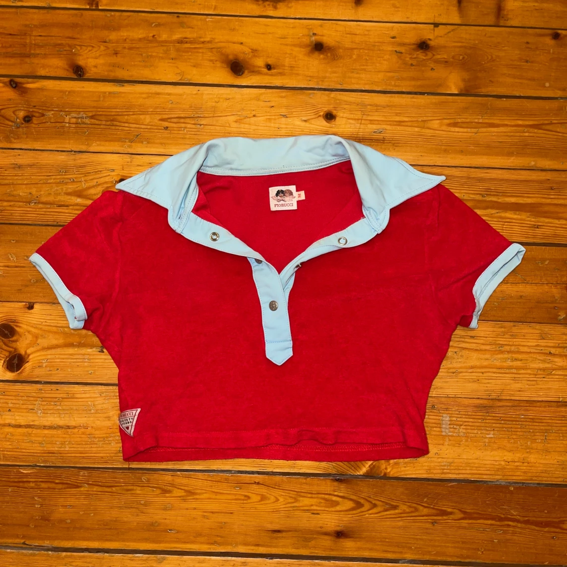 Fiorucci röd topp - 90