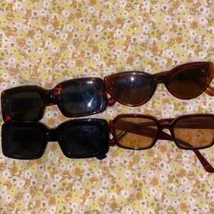 SOLGLASÖGON - Alla för 150kr eller 50kr st❤️💘💕💖❣️💓💗 3 av dem är från ginatricot och sista paret från asos😋😋