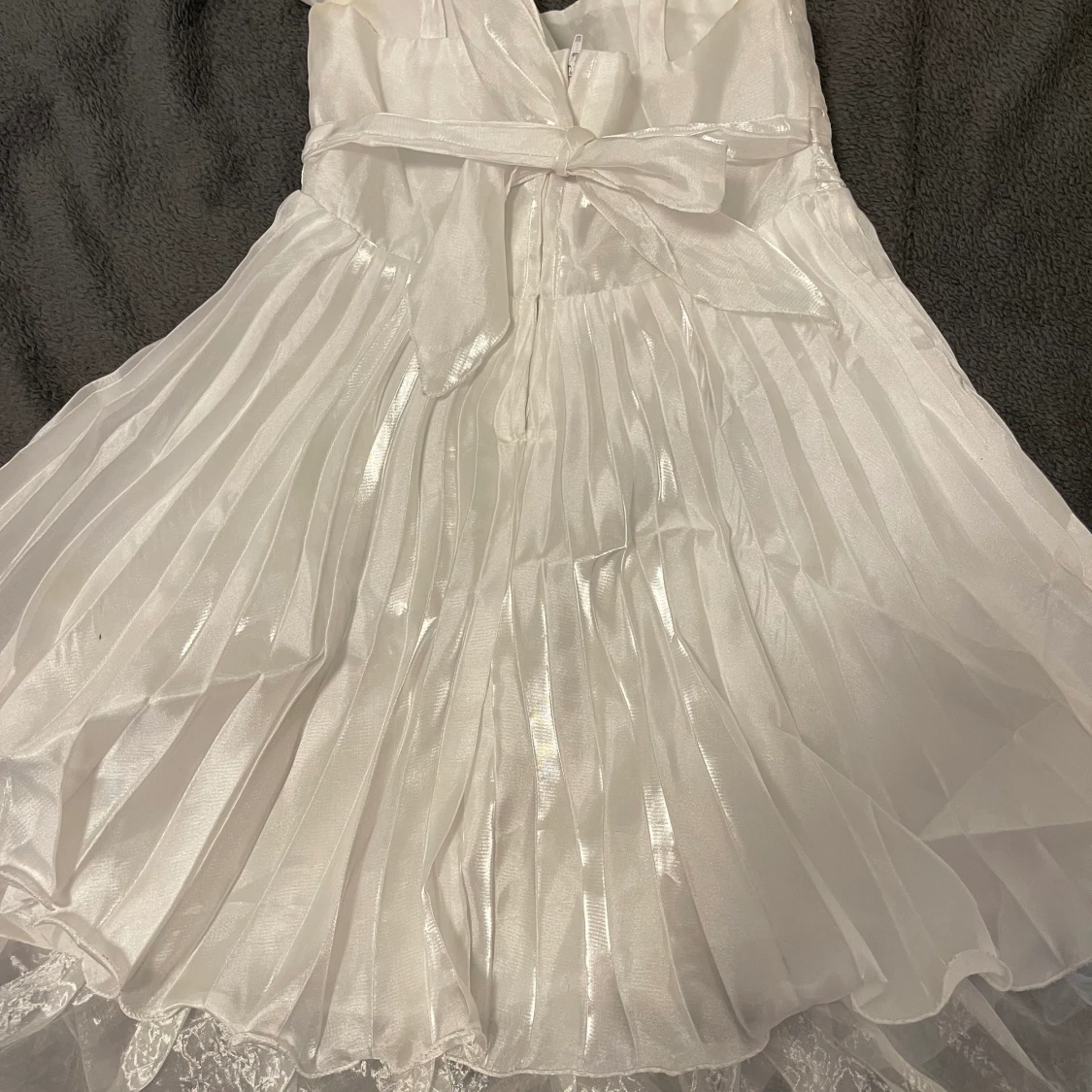 Vit barnklänning  - 90