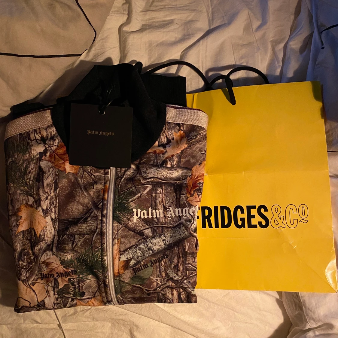 Palm Angels ”wood camo” track top