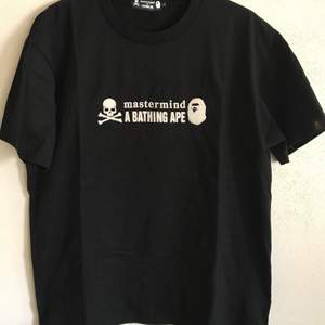 Bape / A Bathing Ape x Mastermind Japan Sparkling Jewel Logo T-Shirt  Size large, fits true to size men’s large. Great condition, no flaws or damage.  DM if you need exact size measurements.   Buyer pays for all shipping costs. All items sent with tracking number.   No swaps, no trades, no offers.  