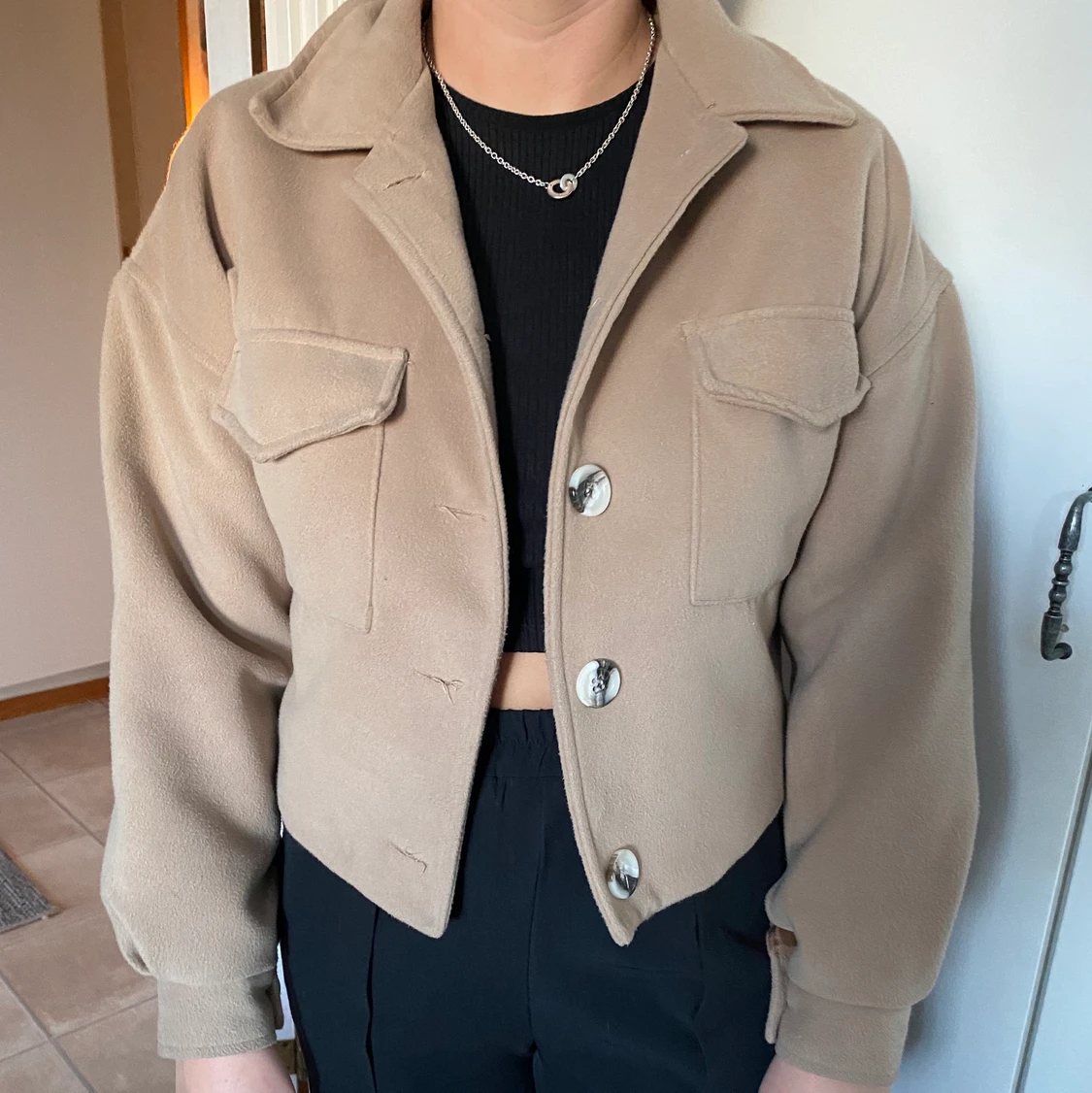 Begiejacka i croppedmodell