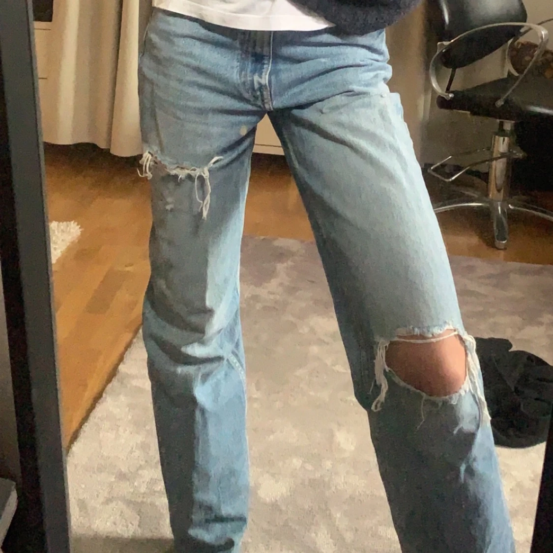 Ljusblå zara byxor! - 90