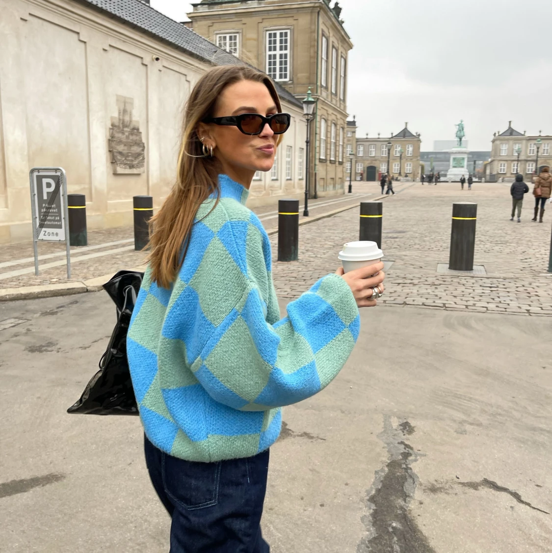 Stine goya stickad tröja  - 90