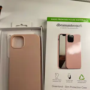 Ett fint rosa skal som passa iphone 13. Säljer på grund av att jag råkade köpa fel storlek. 