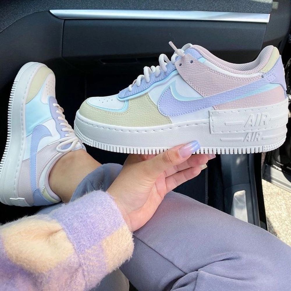 Nike Air Force 1 shadow “pastel” | Plick Second Hand