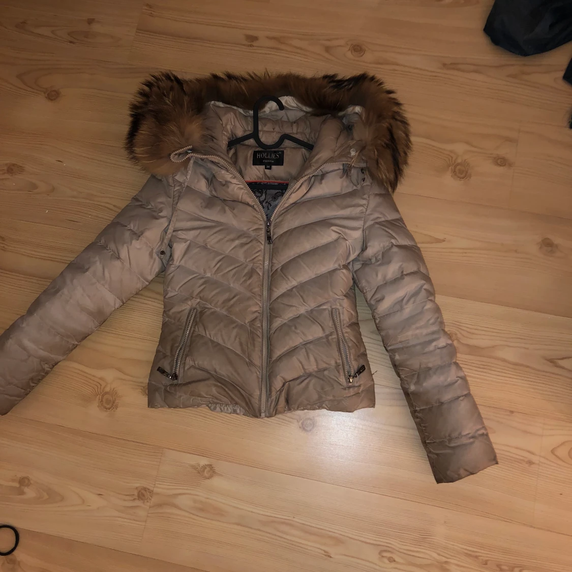 Äkta pälsjacka från hollies 