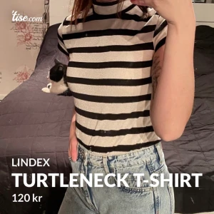 Turtleneck t-shirt  - Söt T-Shirt med hög krage. Har varit en av mina favoriter ett bra tag men som numera inte används. Fortfarande i bra skick!  Priset är inklusive frakt!📦