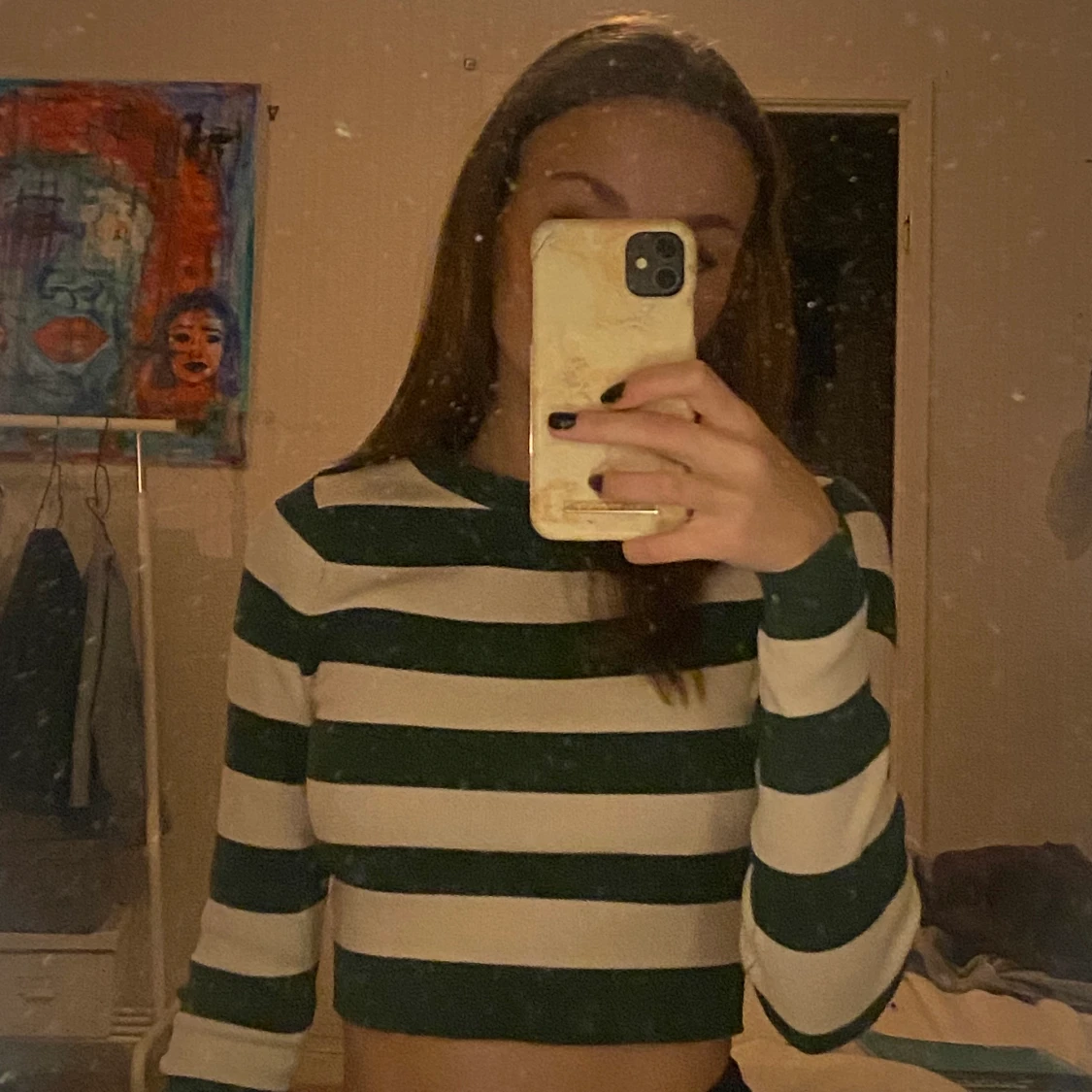 Randig tröja storlek xs  - 90