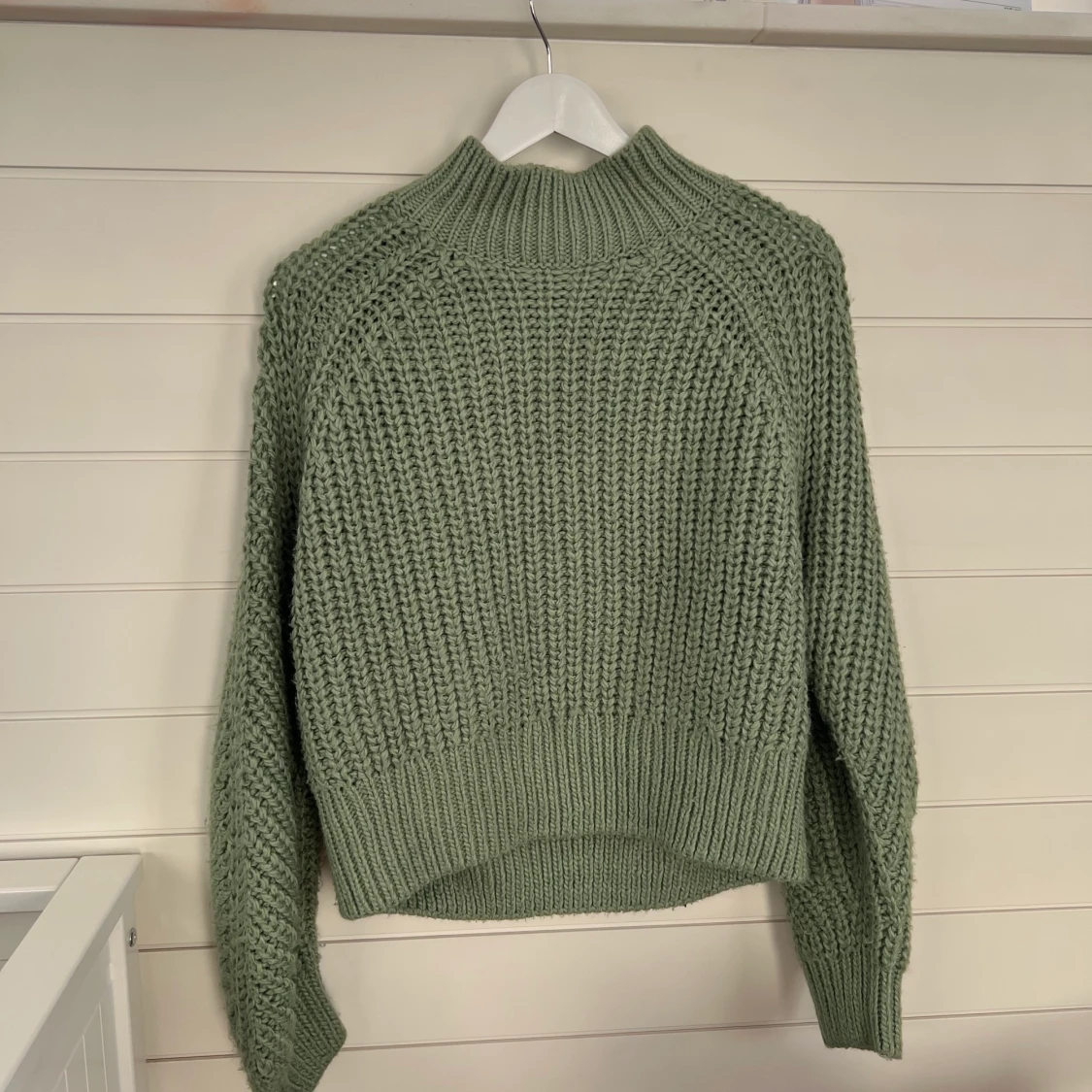 Stickad tröja grön Hm - 90