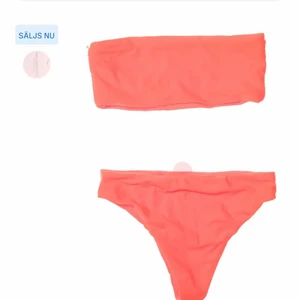 Meloonpro bikini - Oanvänd bikini i orangeröd färg. Stl S