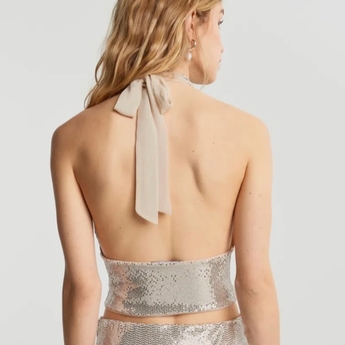 Helt ny halterneck topp - 91