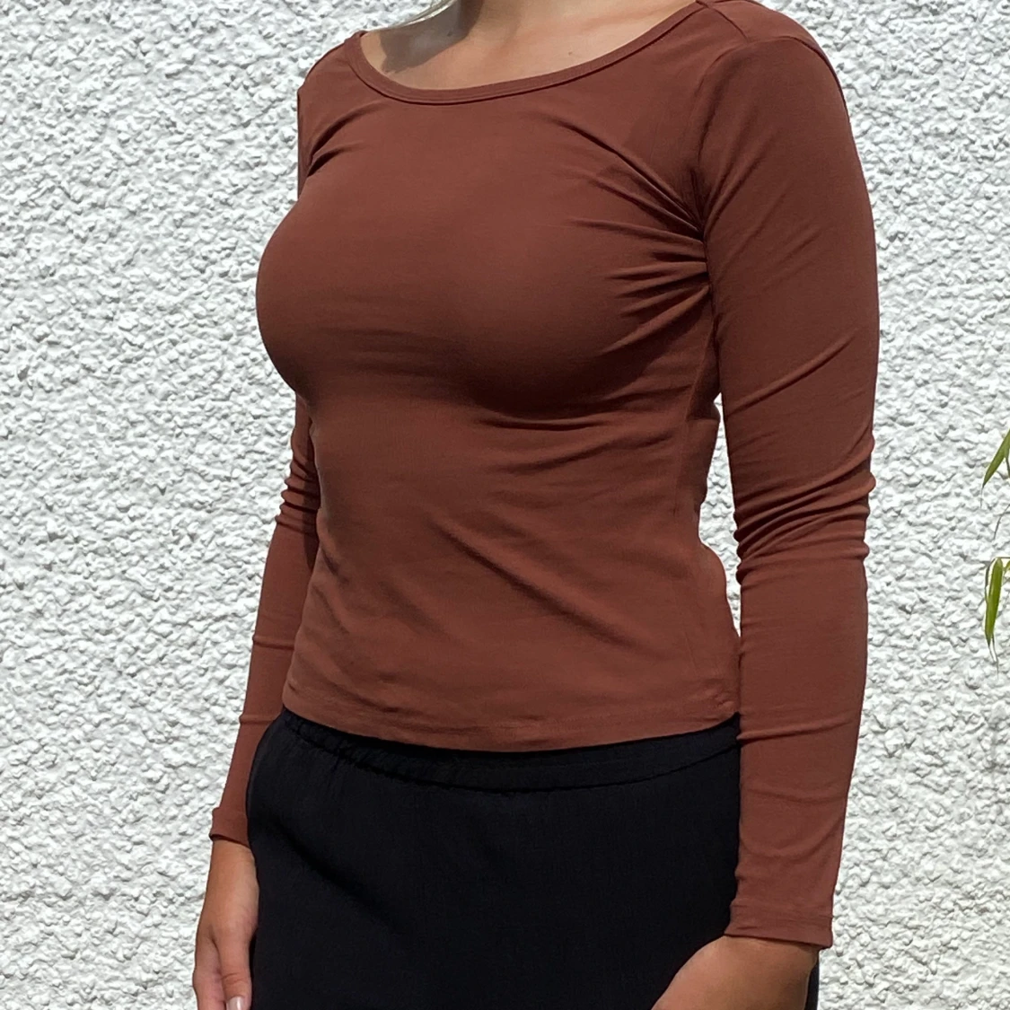 Fitted long sleeved shirt 