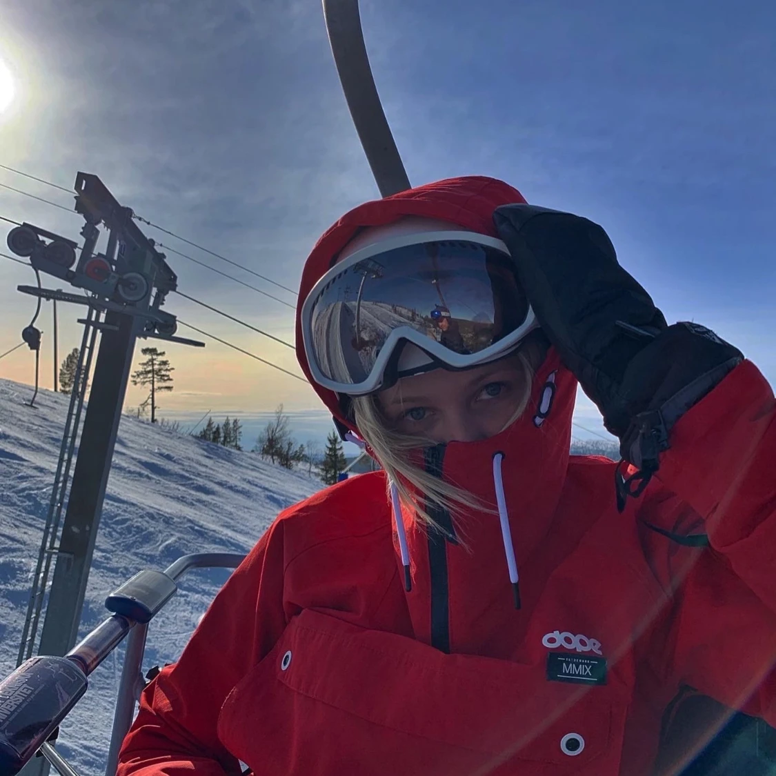 Dope Annok Snowboardjacka Red