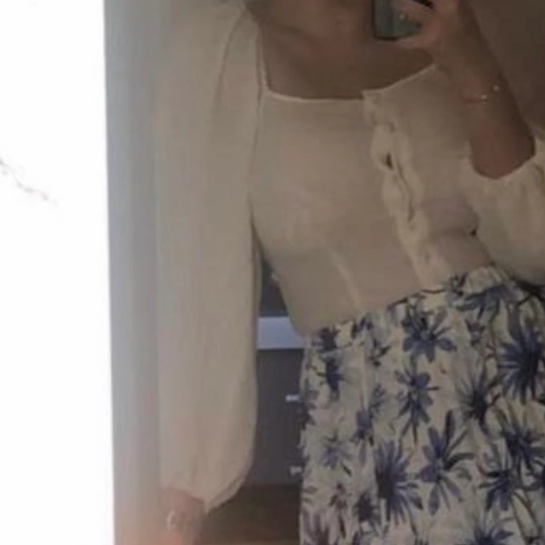 Söt vit topp från Monki! - 91