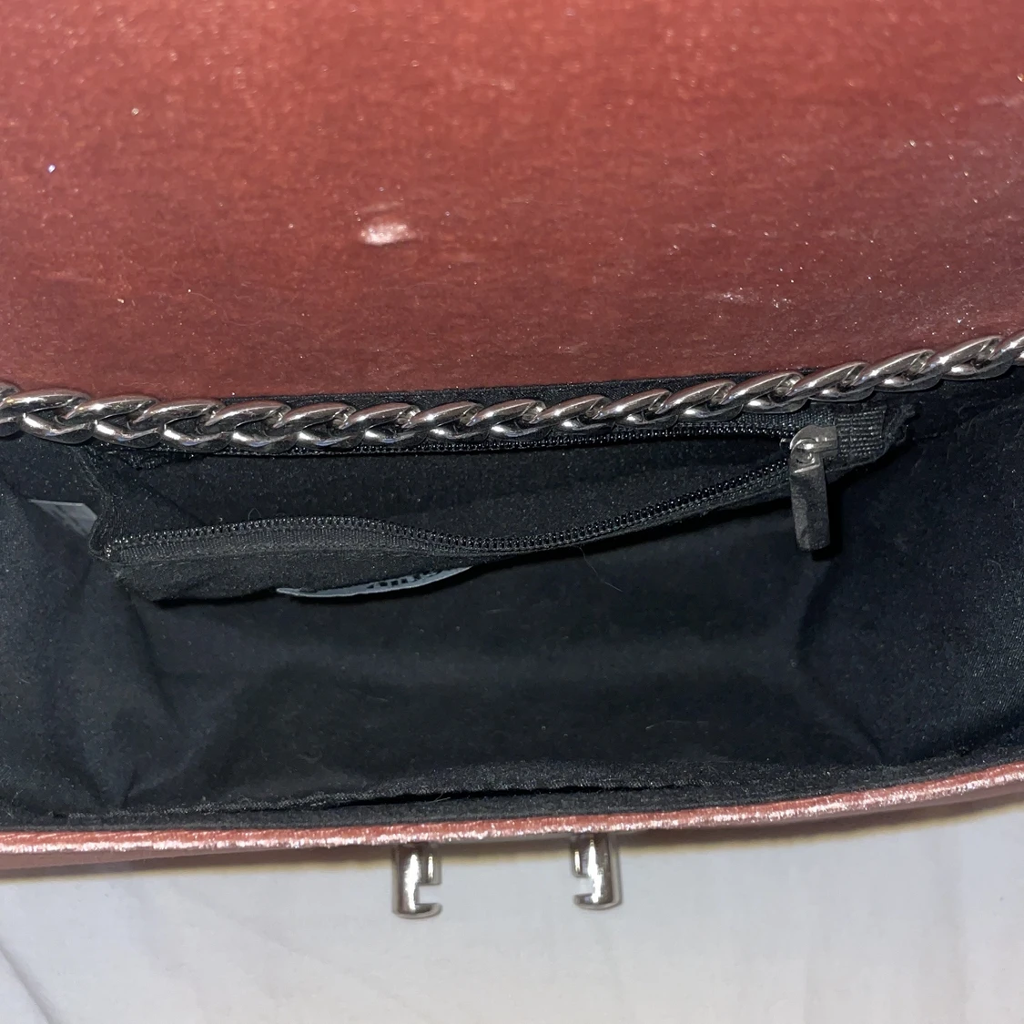 rosa silkes väska  - 90