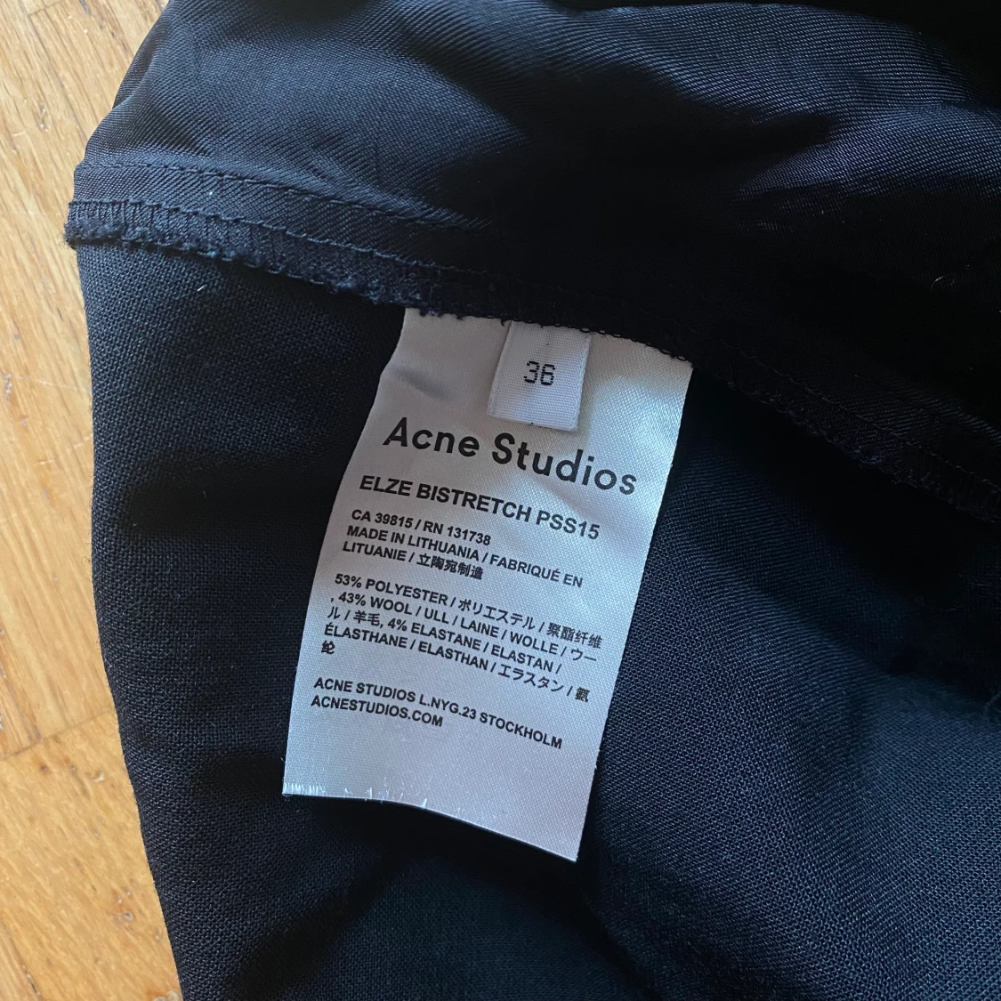 Acne Studios Shorts Stl 36 - 91