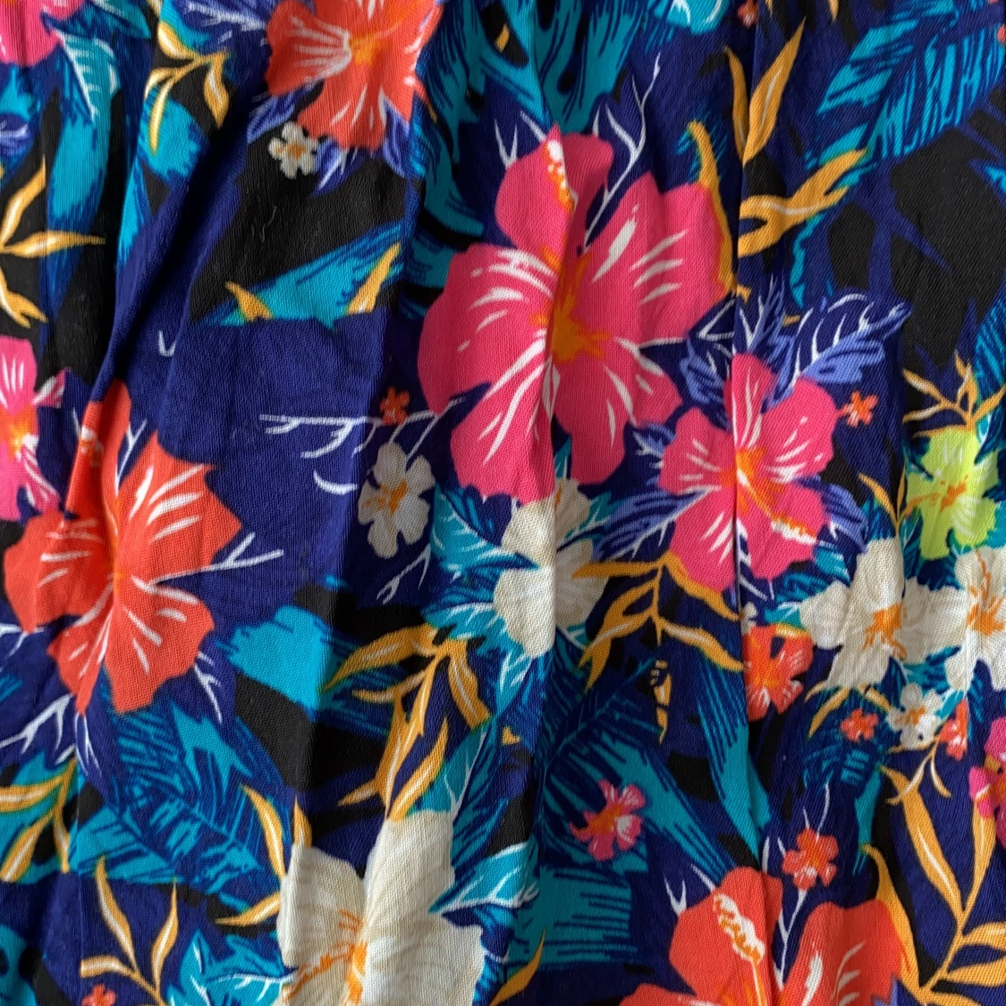 Blommig långklänning stl 34 - 91