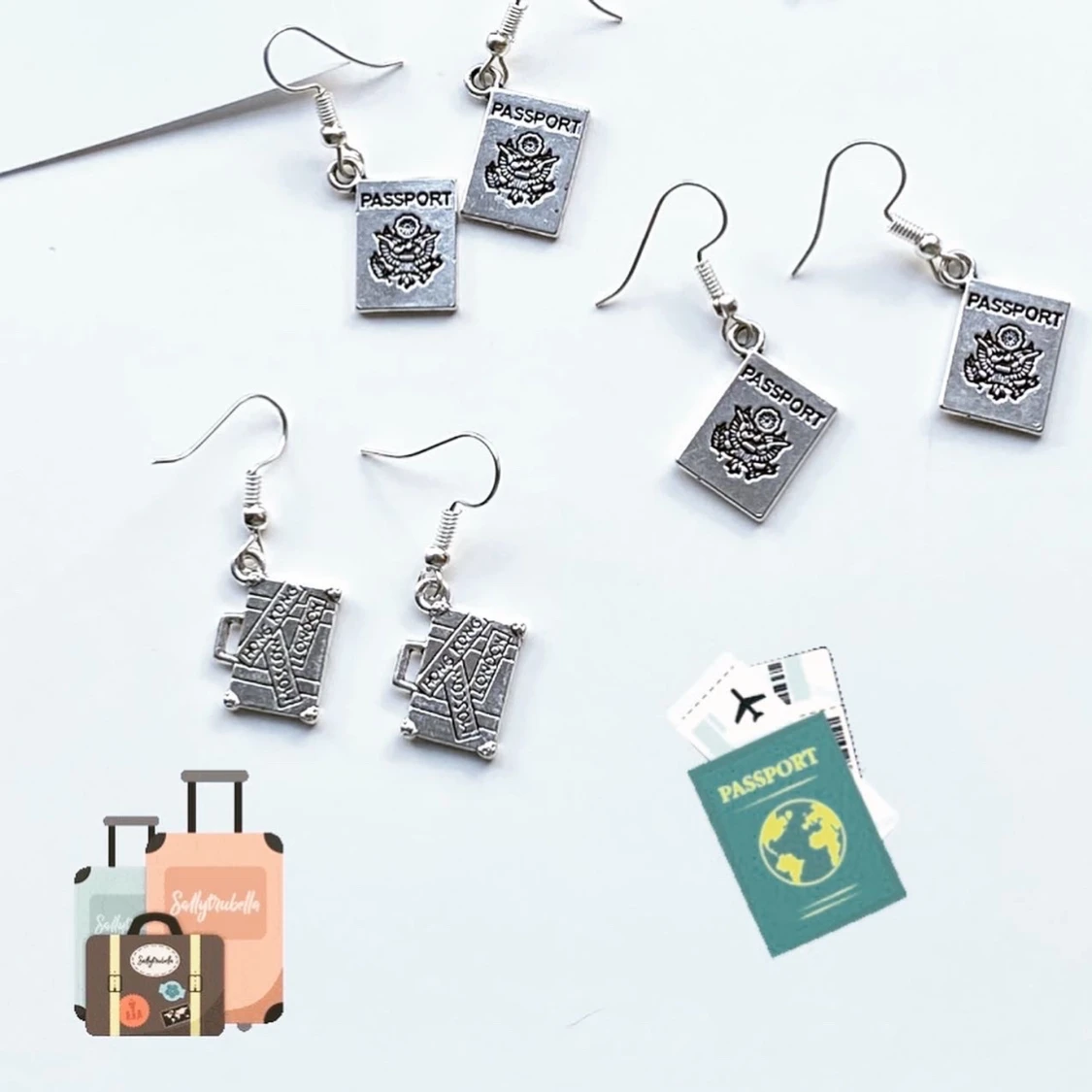 Handgjorda örhängen