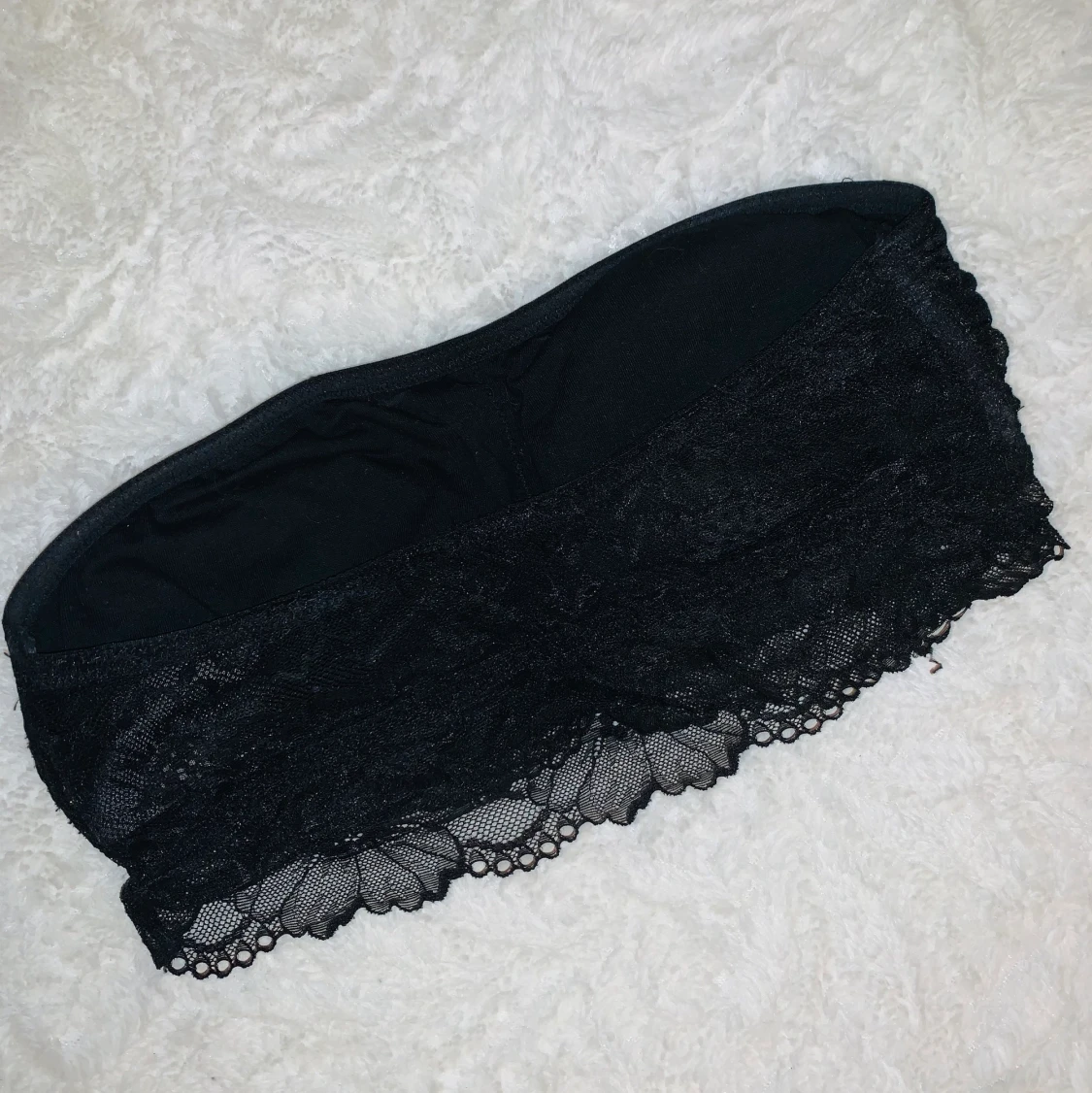 Spets topp utan band - 90