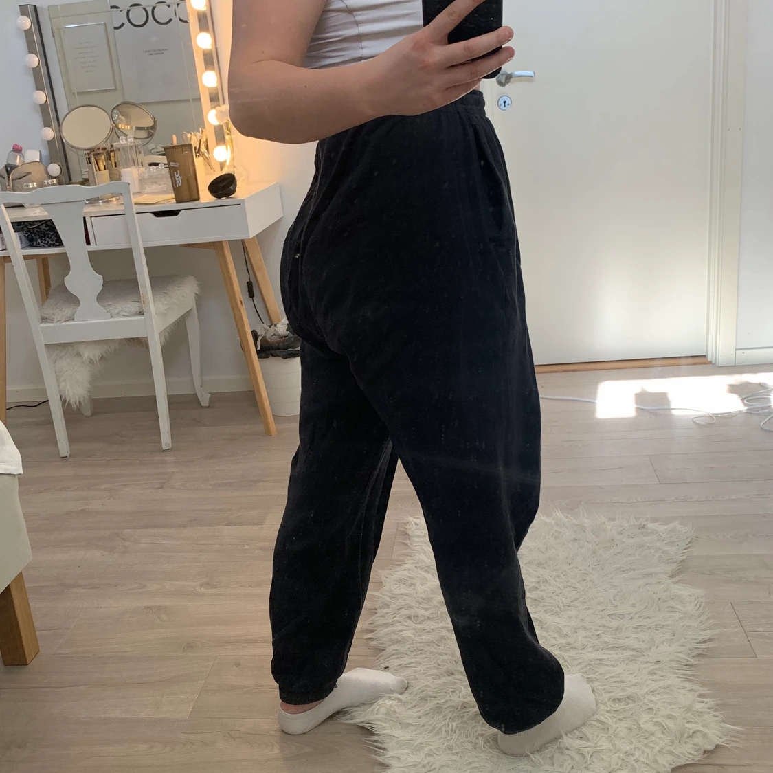 Svarta mysbyxor - 90