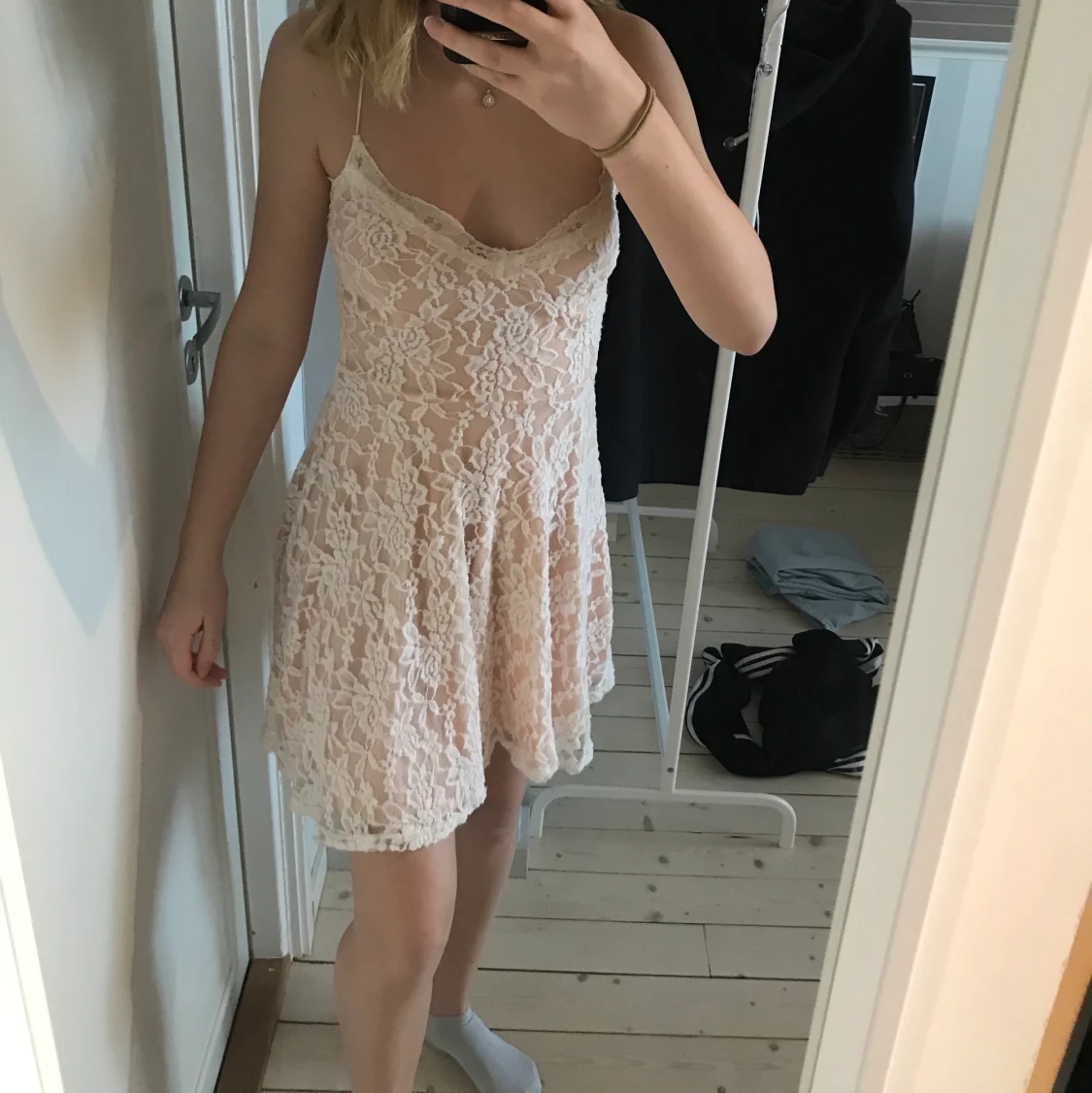 Spets klänning - 90