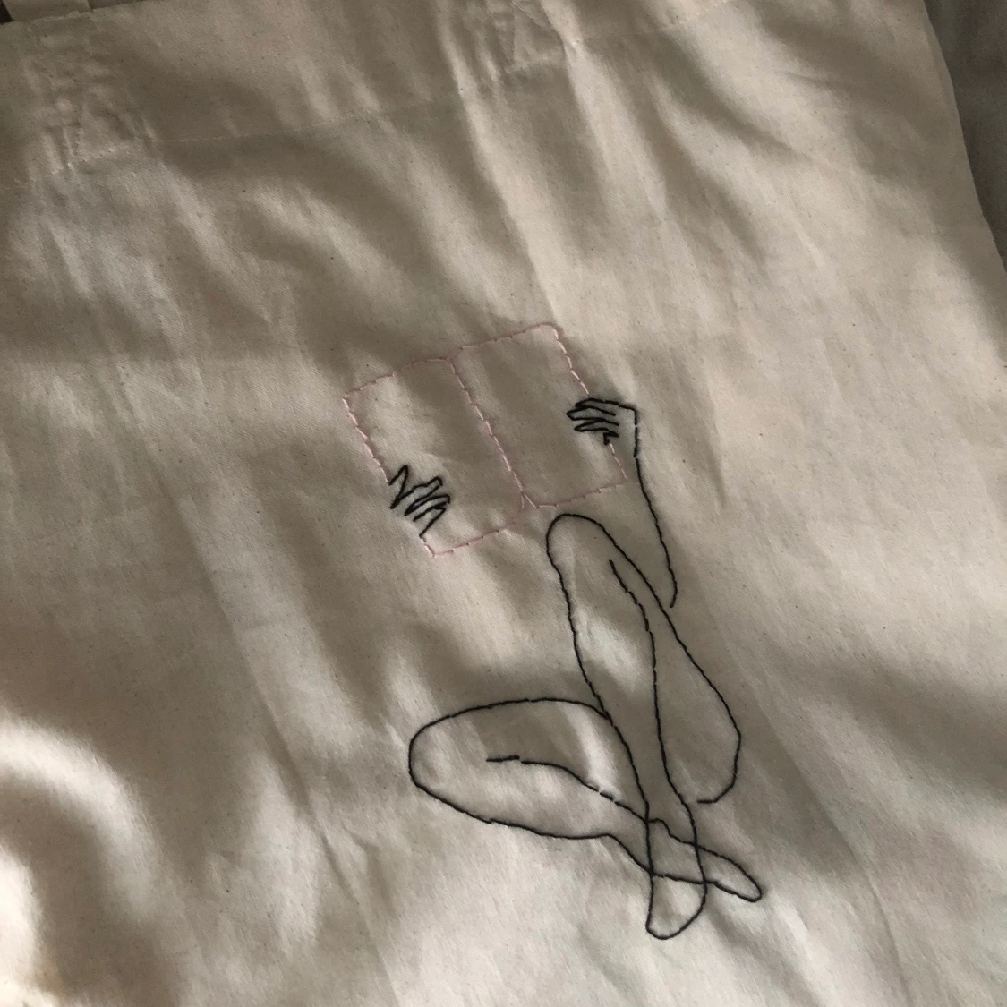 Tygpåse med motiv - 90