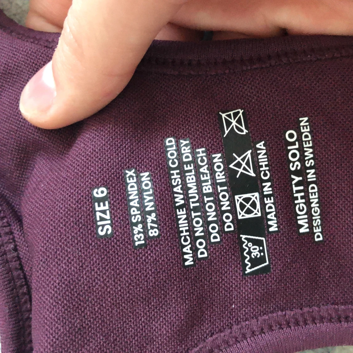 Träningskläder Mighty Solo - 91