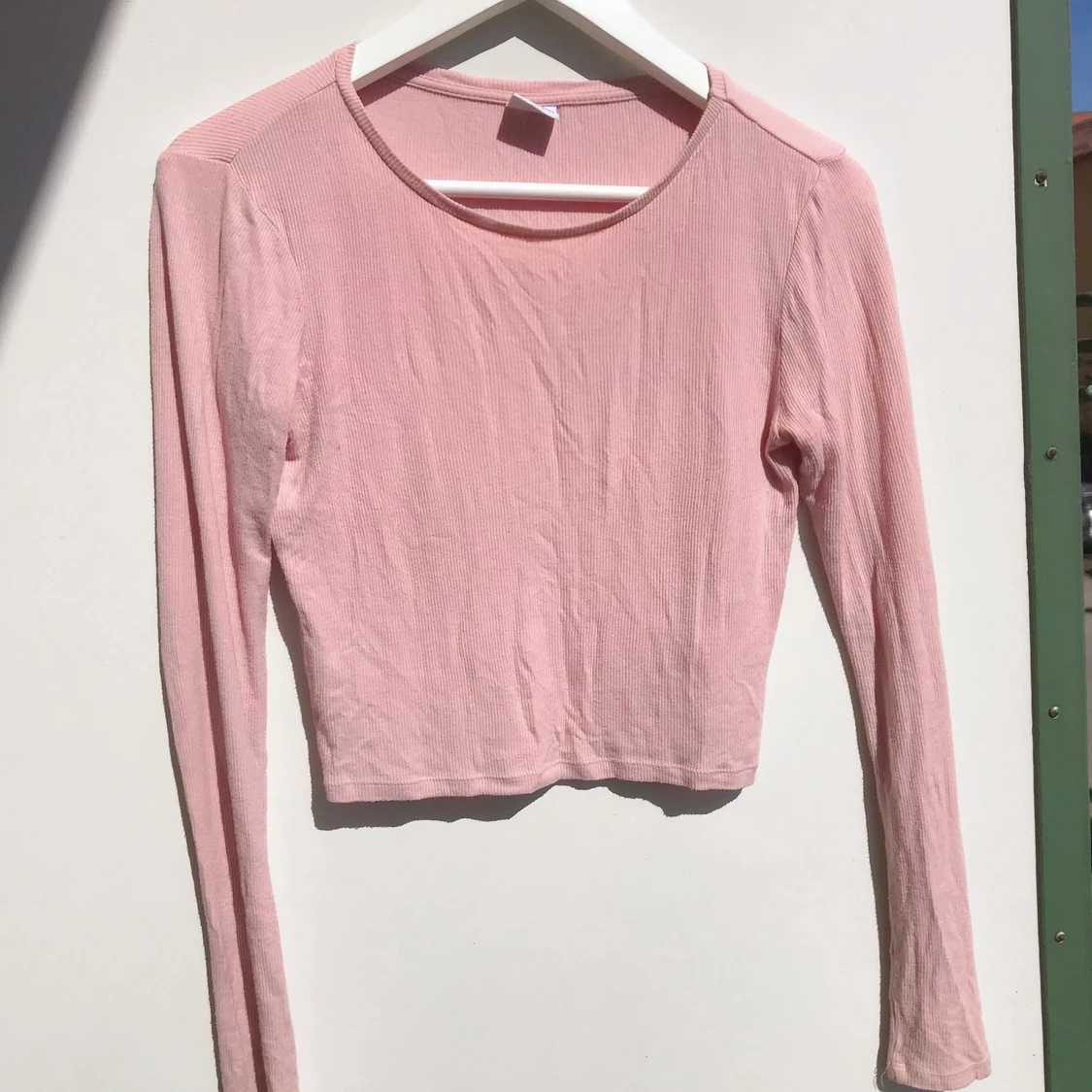 Ljusrosa ribbad vårtopp - 90