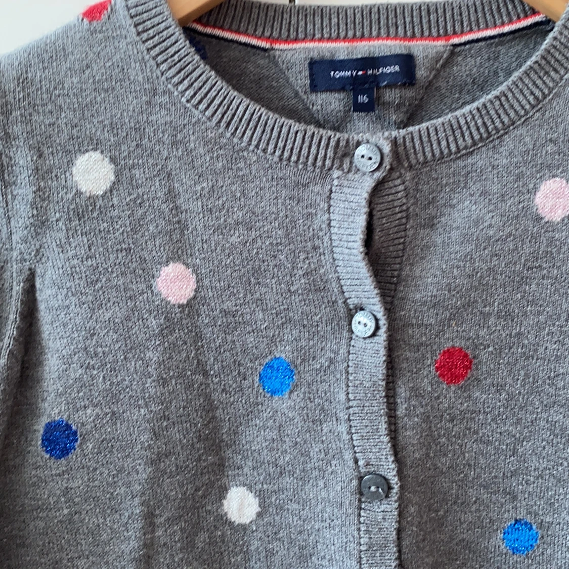 Tommy Hilfiger kofta storlek 116 - 90