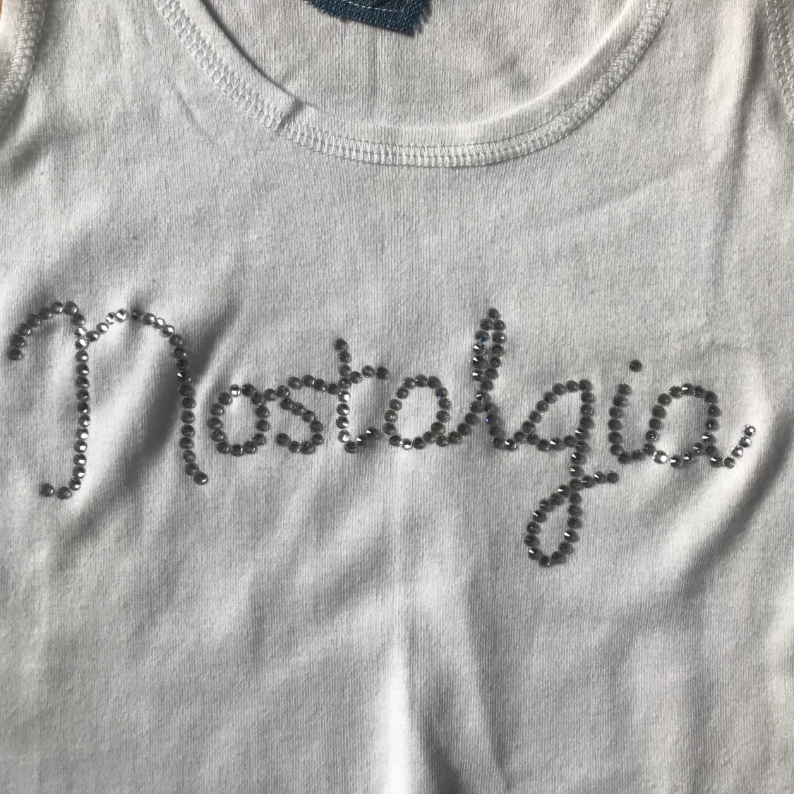 Topp med rhinestones  - 91