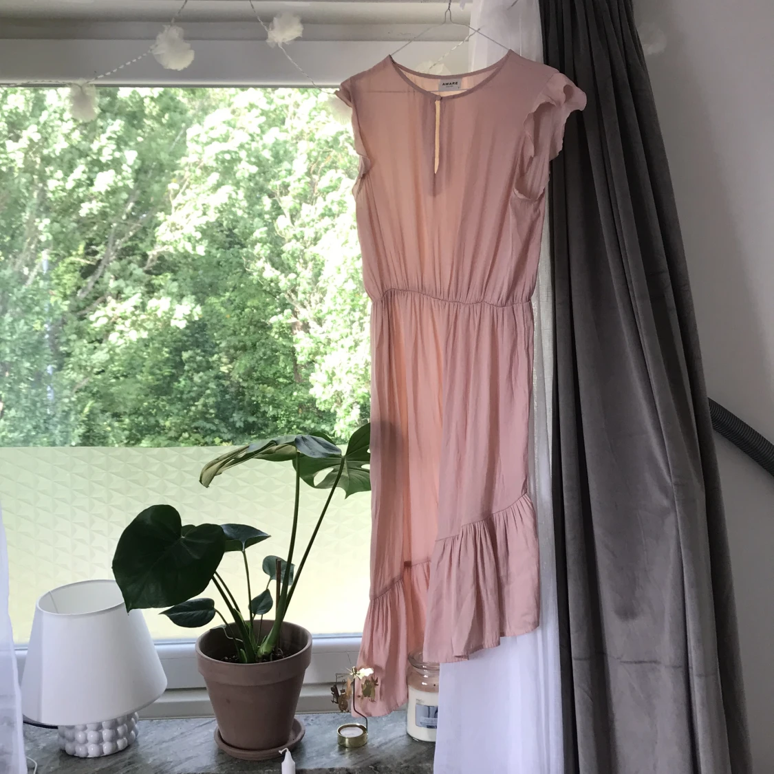 Rosa klänning  - 90