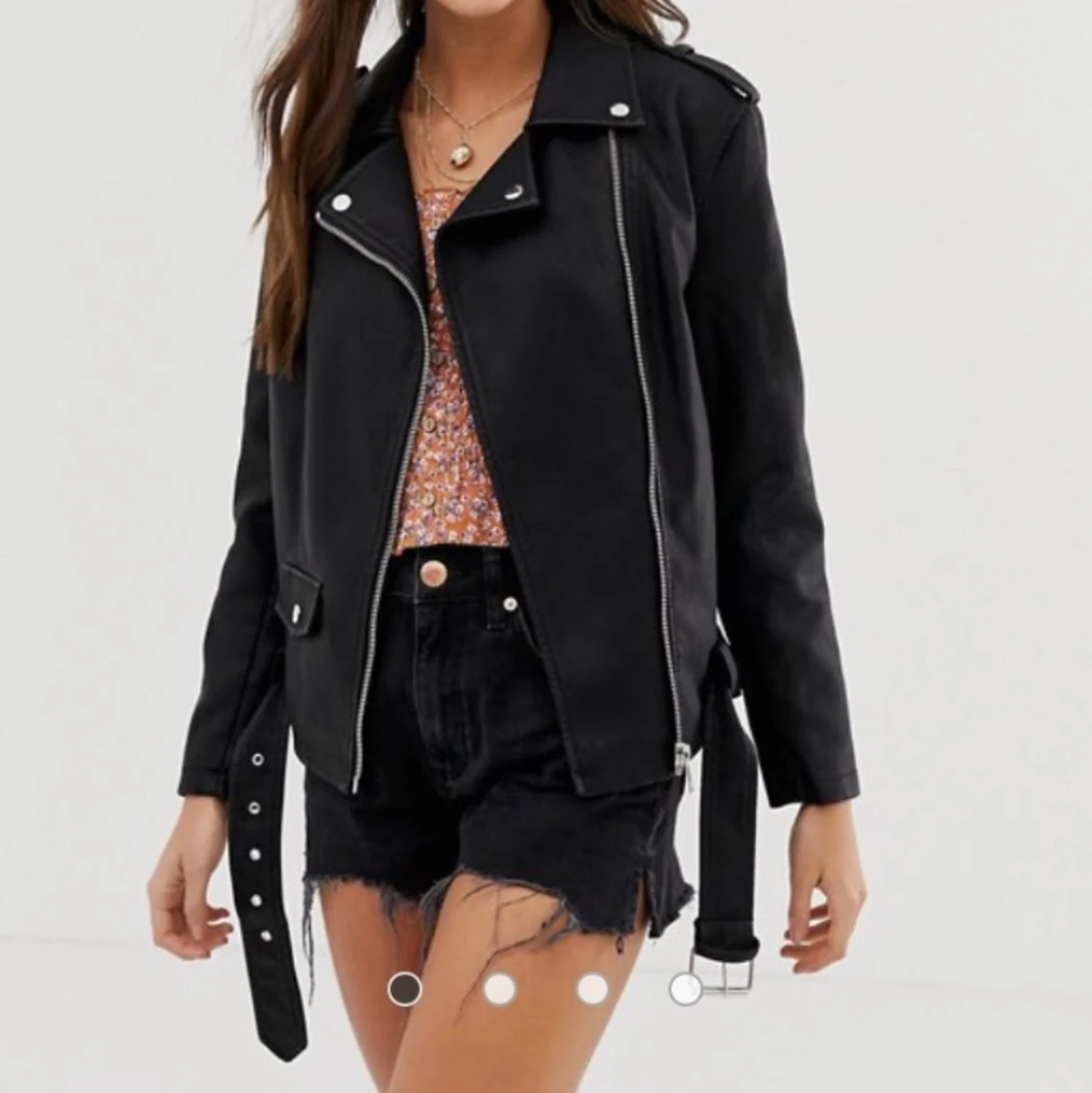 Custom skinnjacka - 90