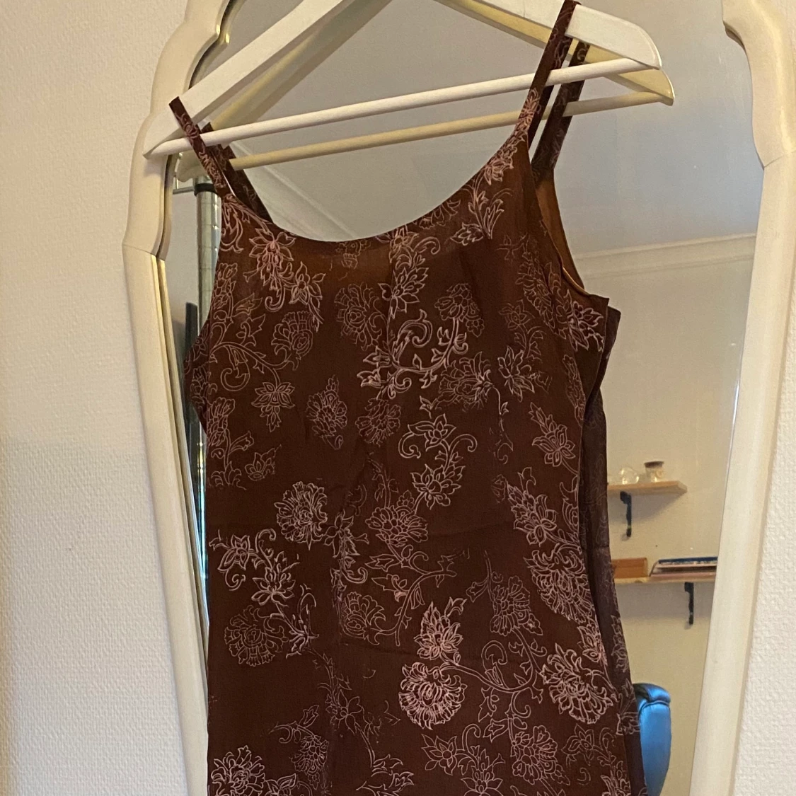 Brun klänning  - 90