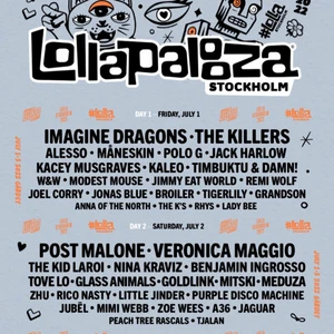 Lollapalooza 3-dagar  - Säljer EN 3-dagars biljett till lollapalooza 1-3 juli 2022! Skriv privat för mer information <3
