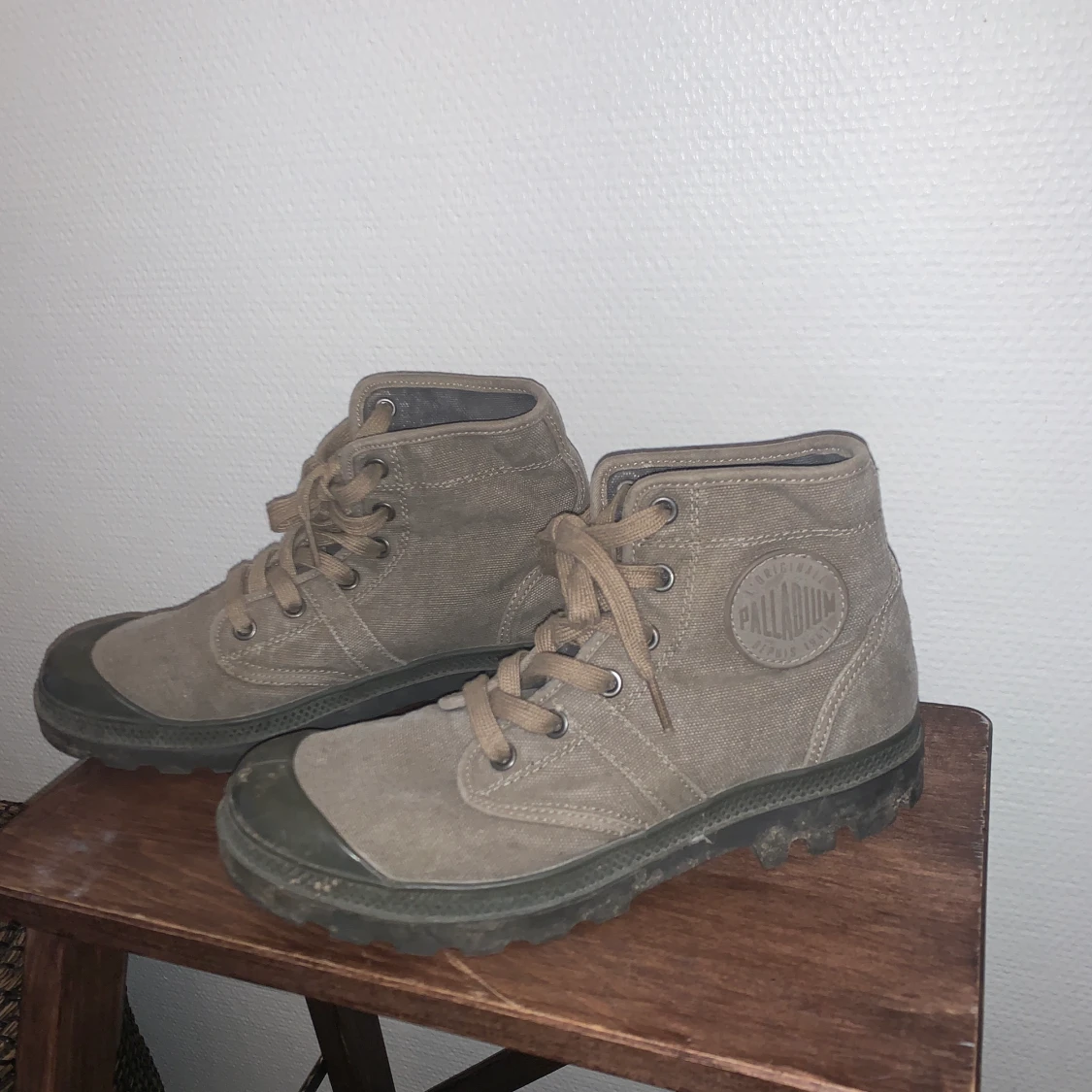 Gröna palladium - storlek 38 (dam)