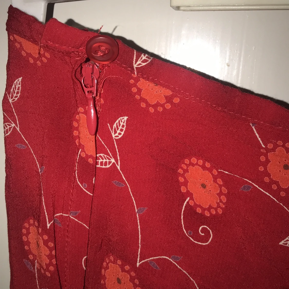 Röd långkjol FLASH - 91