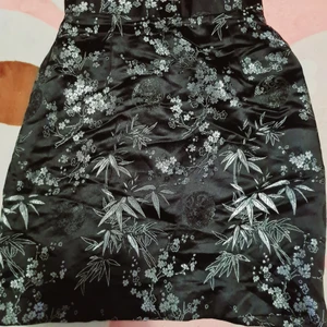 Handsydd svart kjol - Handsydd:)