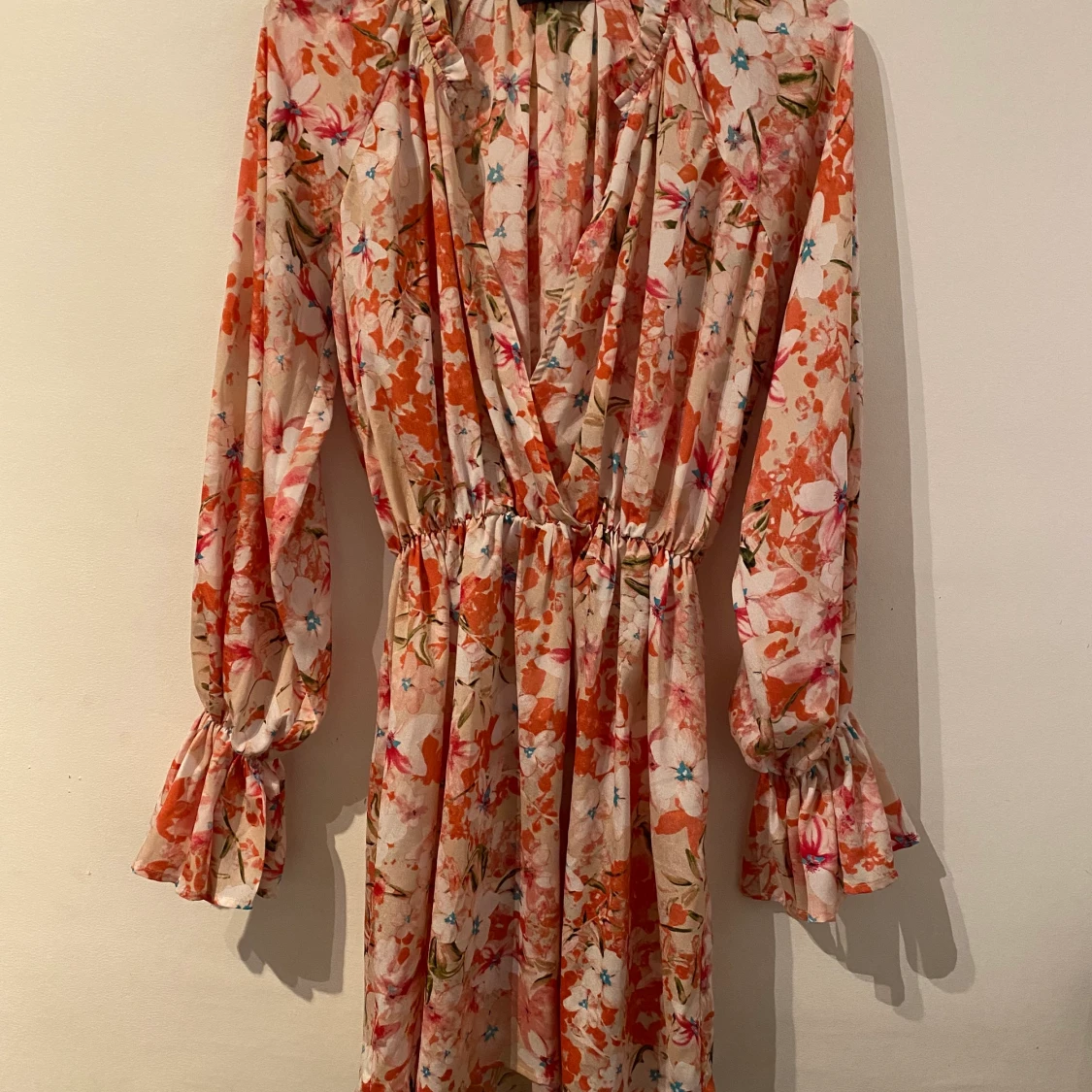 Blommig klänning  - 90