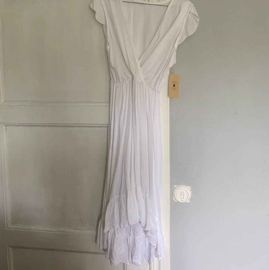 Vit sommarklänning - 91