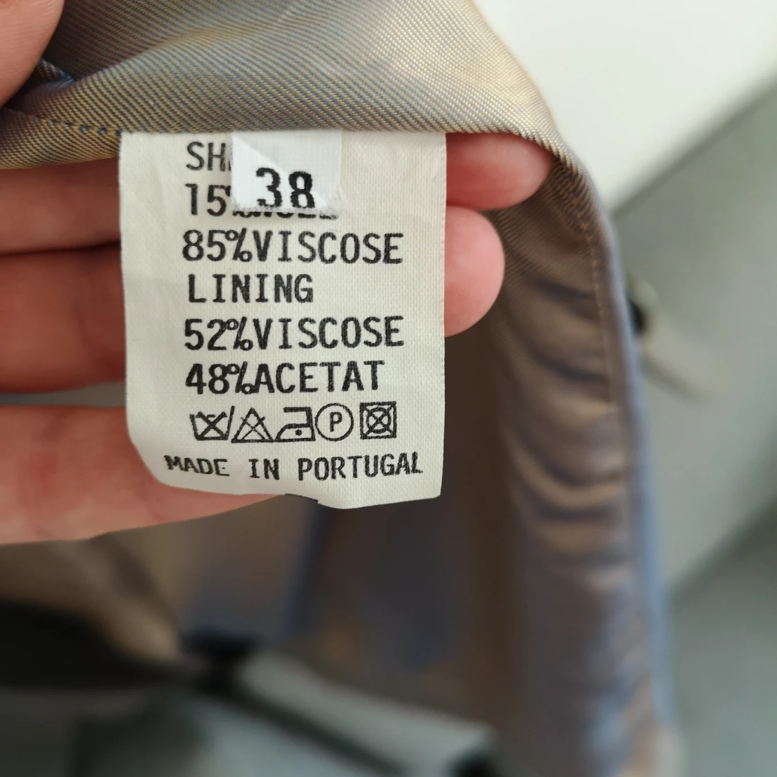 Oversized grå kavaj från Pret a Porter - 91