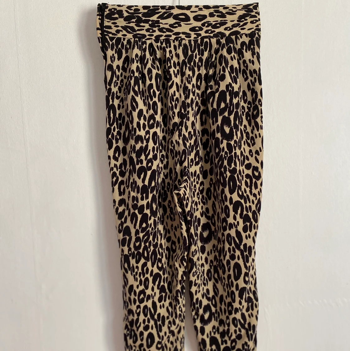 Leopardmönstrade vintage-byxor - 90