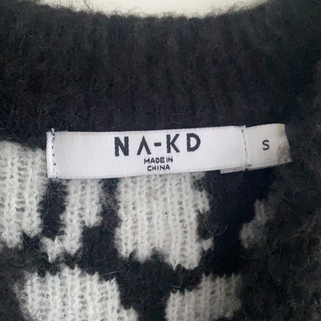 Leopardmönstrad tröja